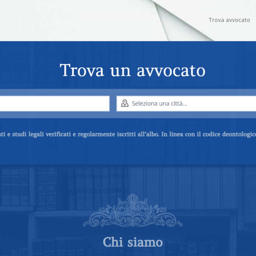 immagine IUSTLAB è il portale leader in Italia per la ricerca di avvocati