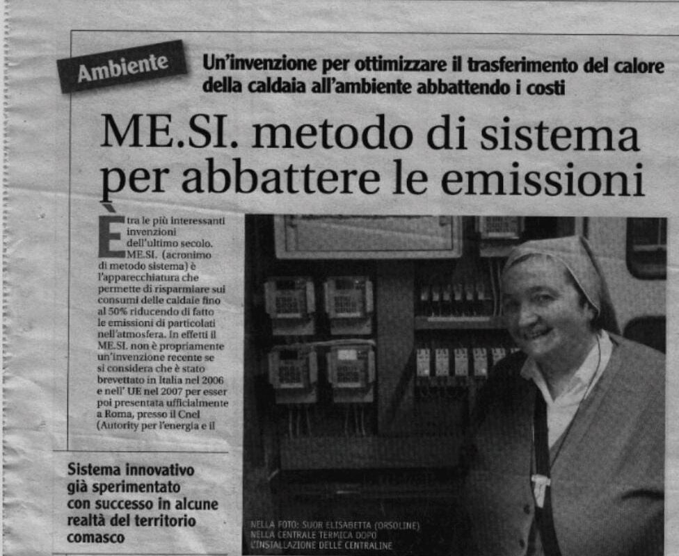 La distribuzione negli impianti di riscaldamento e il metodo Me.Si. di Franco Russi Immagine