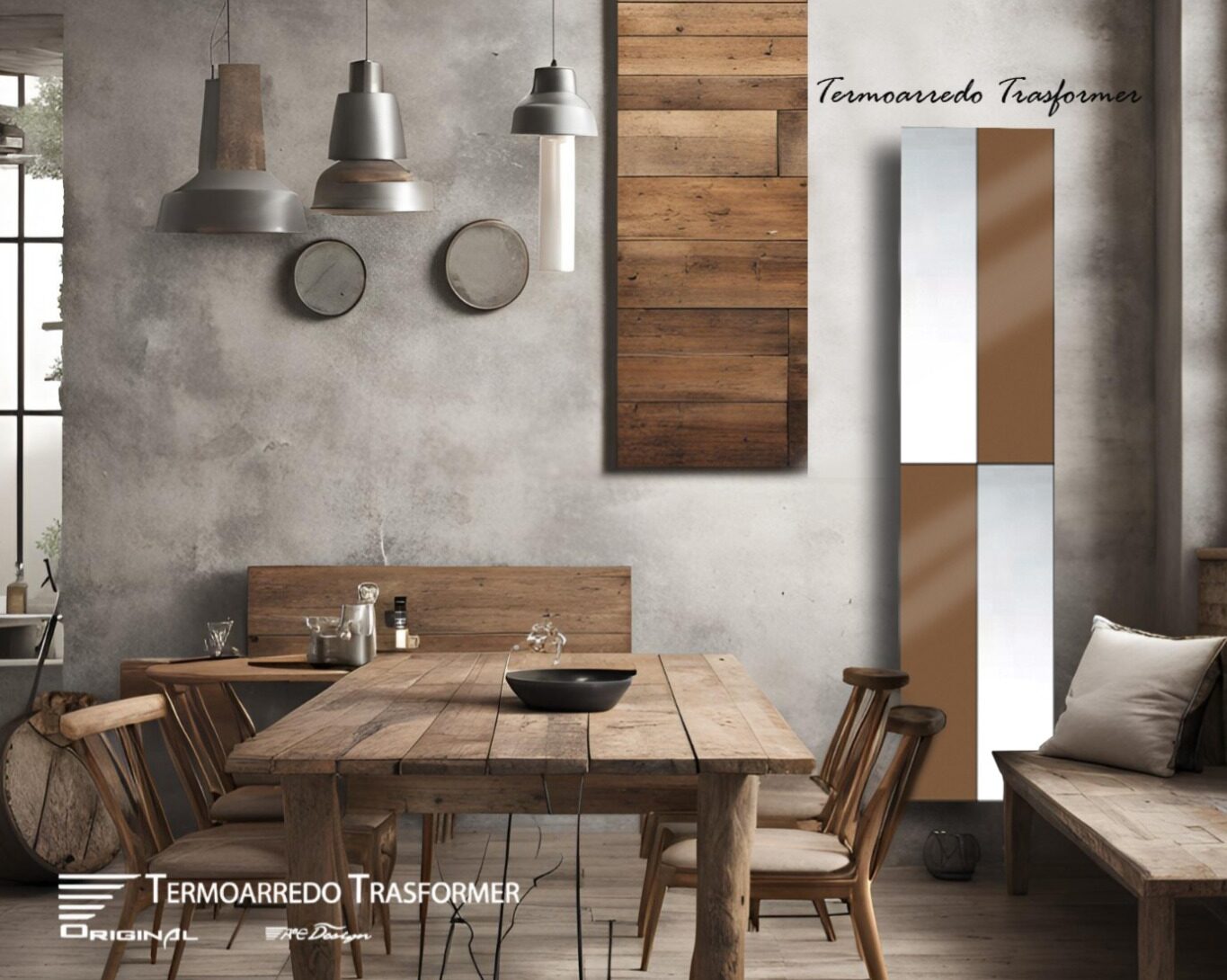 immagine A. e C. Design di Alberto Melloni: innovazione tecnologica e design su misura nel termoarredo