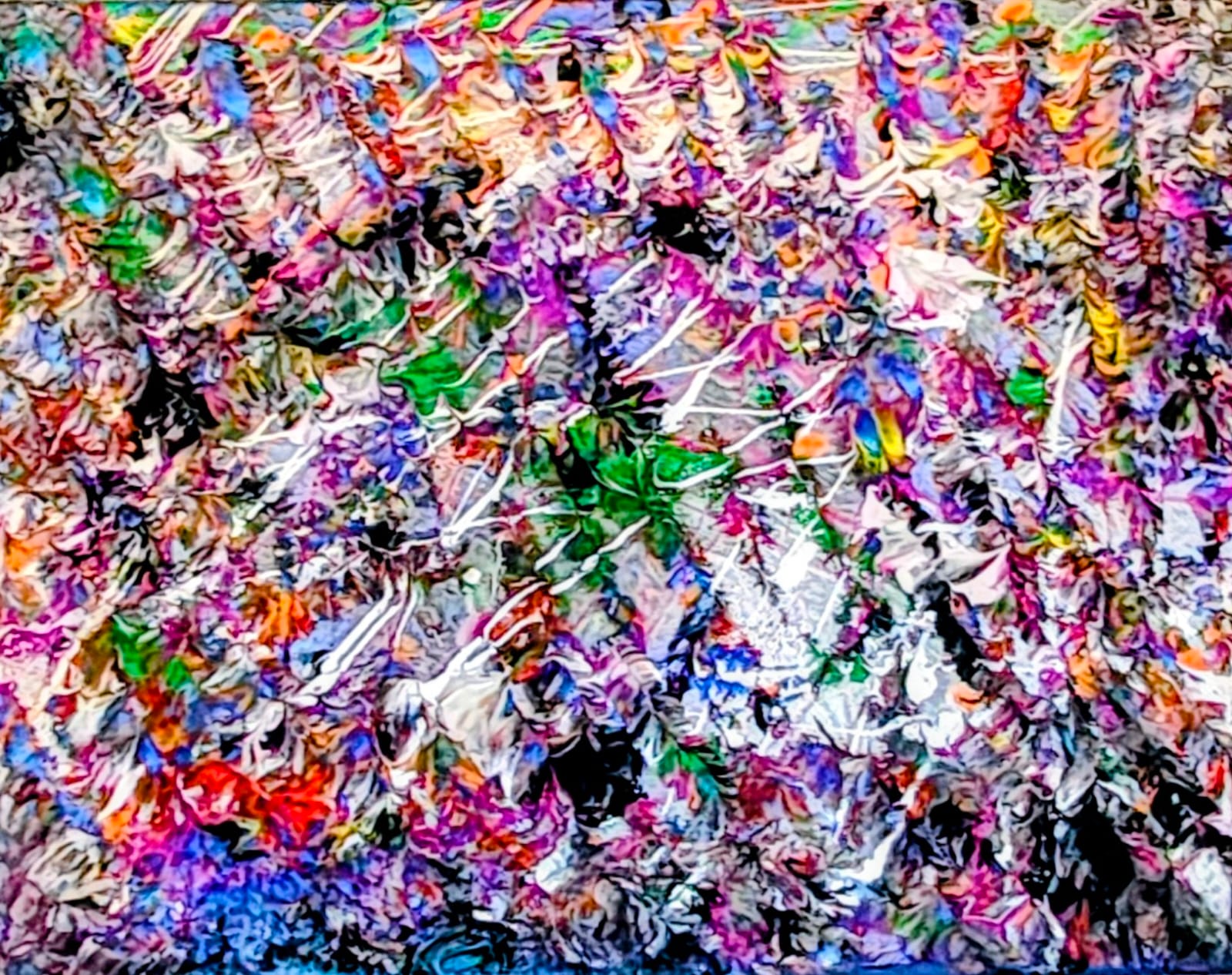 Oltre la Tela: Il Viaggio Materico nella Pittura Sensoriale di Elisa Serrao immagine