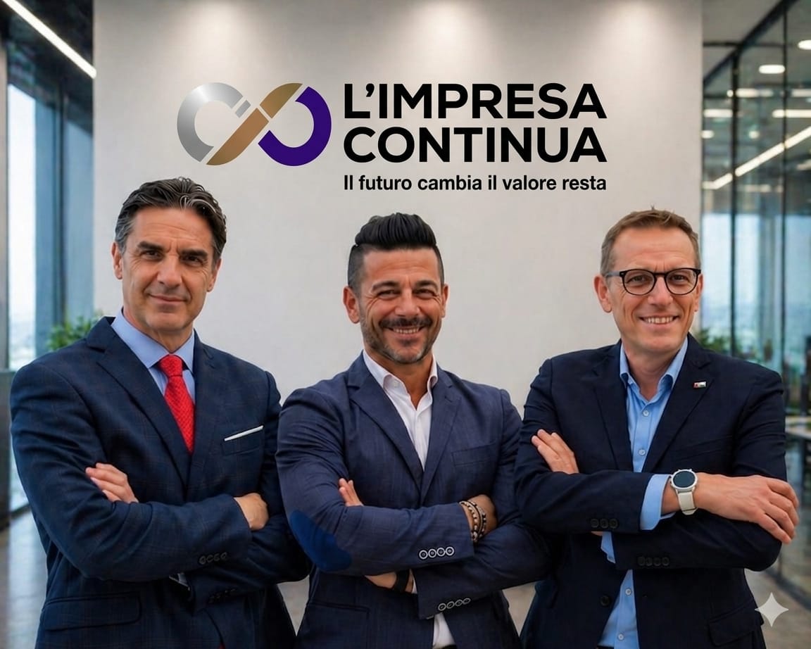 Umberto Bisesti e Giangiacomo Alborghetti: una visione per il futuro delle imprese. “L’Impresa Continua”, appuntamento 21 maggio 2026 alle ore 18.00 a Palazzolo sull’Oglio, Brescia immagine