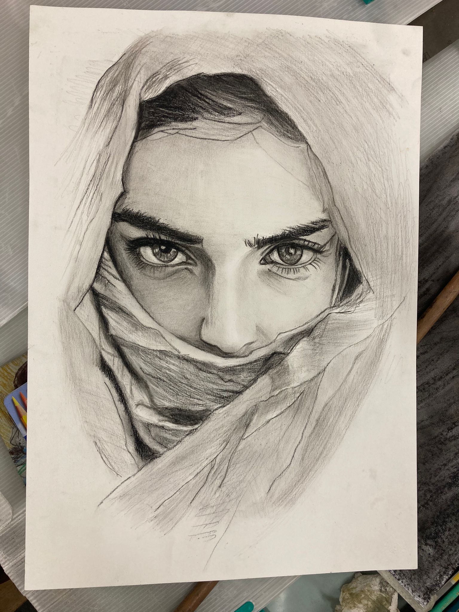 Nadia Negrone, pittrice. Origini e formazione artistica immagine