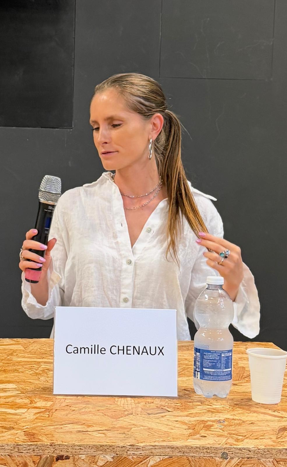 Camille Chenaux: due vite in una immagine